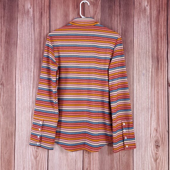 NWT Vetchy Womens Size Small Sunset Stripe Shirt & Shorts 2 Pieces Set - Picture 8 of 16